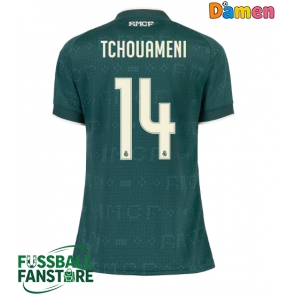 Real Madrid Aurelien Tchouameni #14 Replik Auswärtstrikot Damen 2026-27 Kurzarm